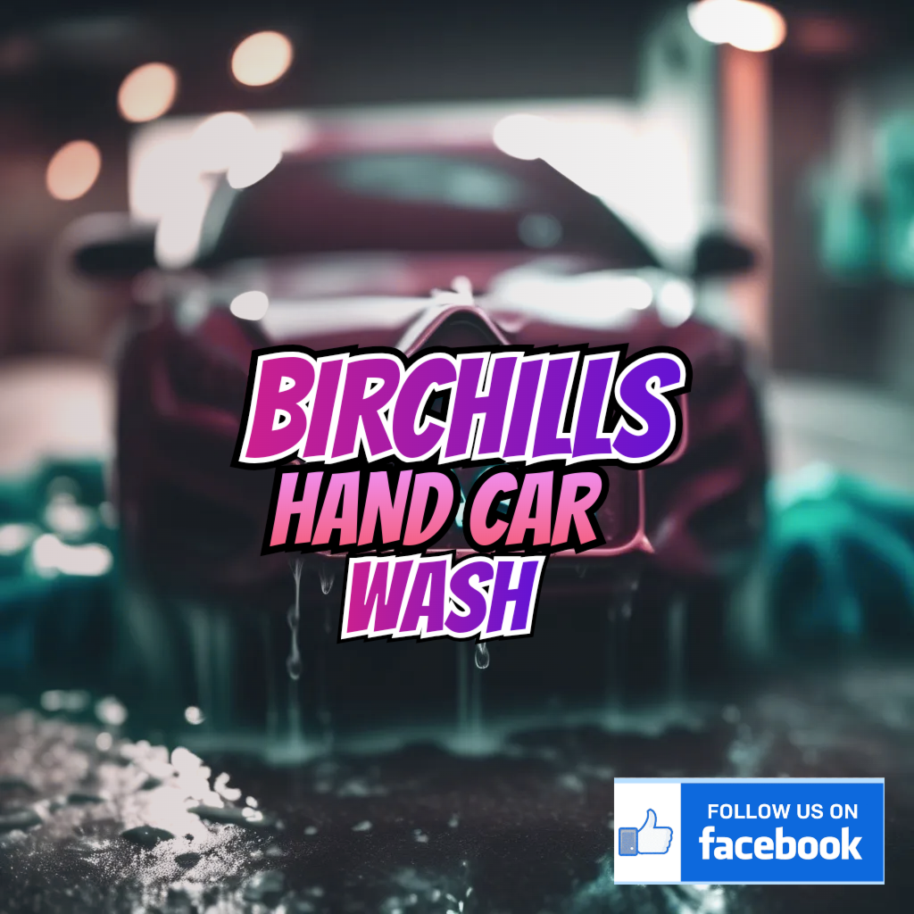 BIRCHILLS HAND CAR WASH logo